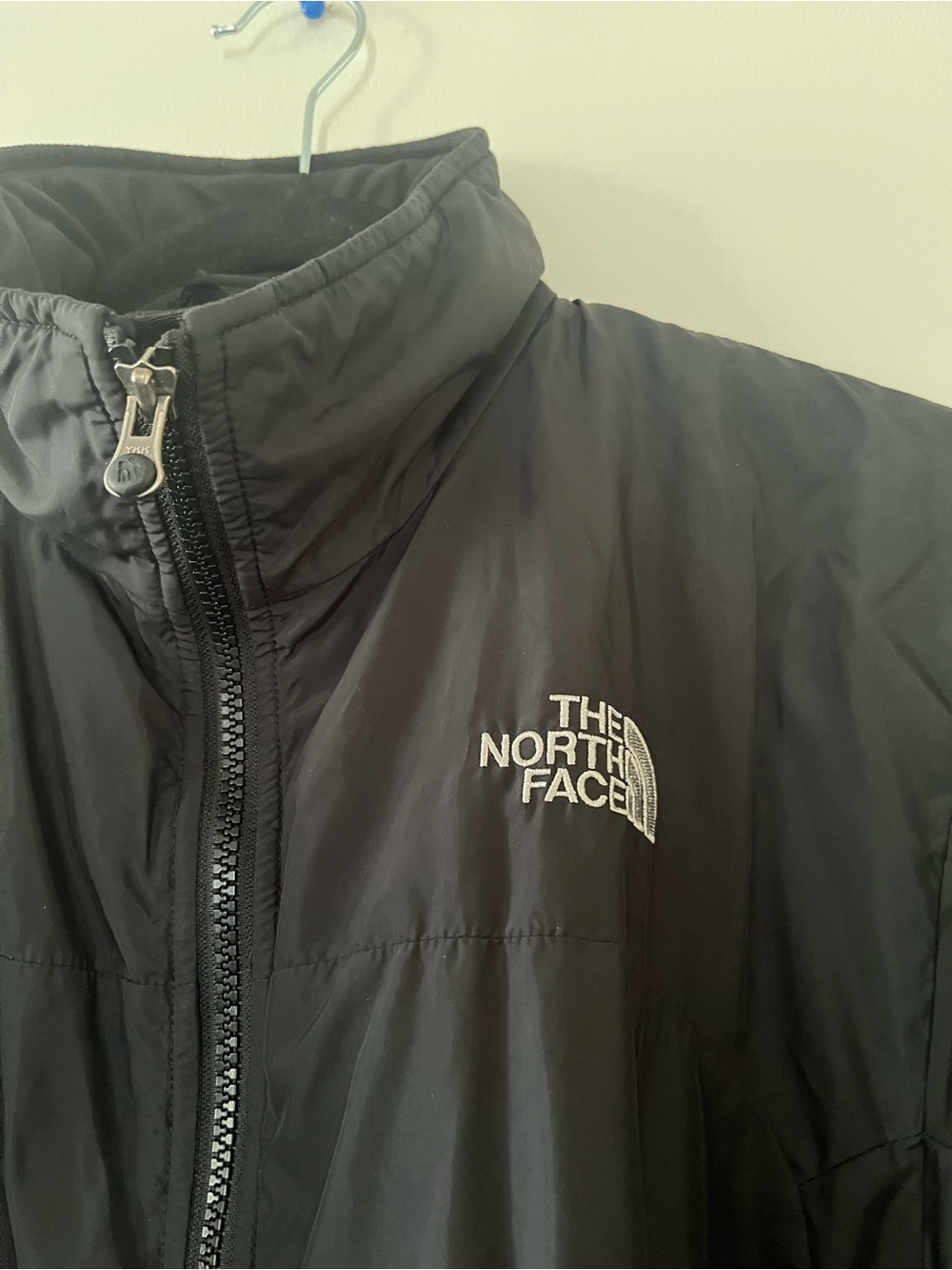 North Face Black Zip Up Jacket Womens Medium Lightweight Waterproof Outdoors - Picture 2 of 7